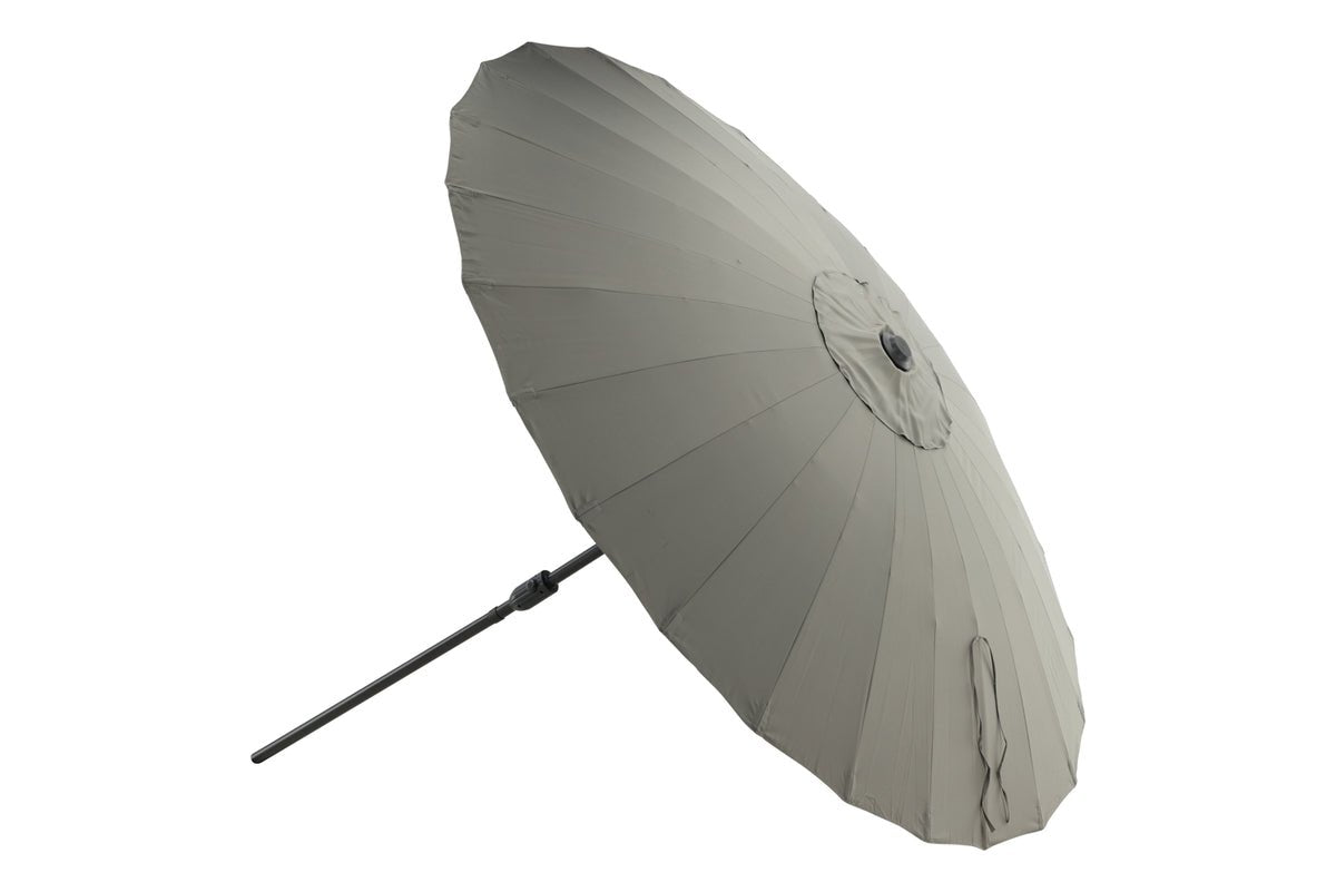 Garden Parasol Palma – Ø270 cm available in White, Black, Gray, and Blue