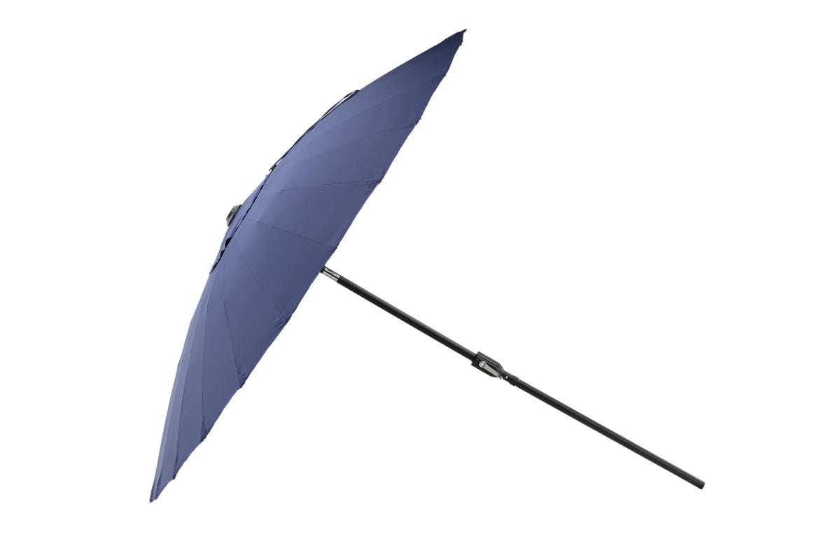 Garden Parasol Palma – Ø270 cm available in White, Black, Gray, and Blue