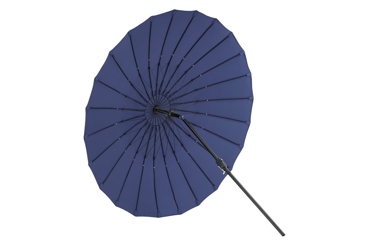 Garden Parasol Palma – Ø270 cm available in White, Black, Gray, and Blue
