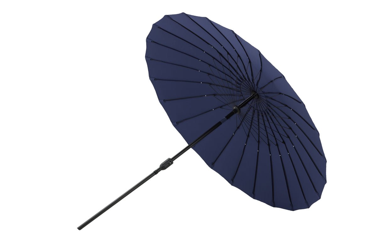 Garden Parasol Palma – Ø270 cm available in White, Black, Gray, and Blue