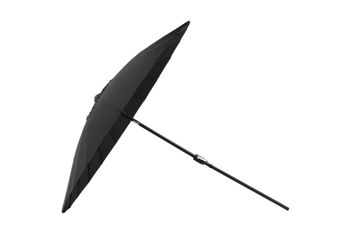 Garden Parasol Palma – Ø270 cm available in White, Black, Gray, and Blue