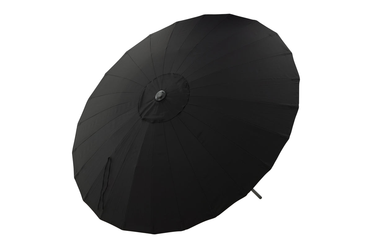 Garden Parasol Palma – Ø270 cm available in White, Black, Gray, and Blue