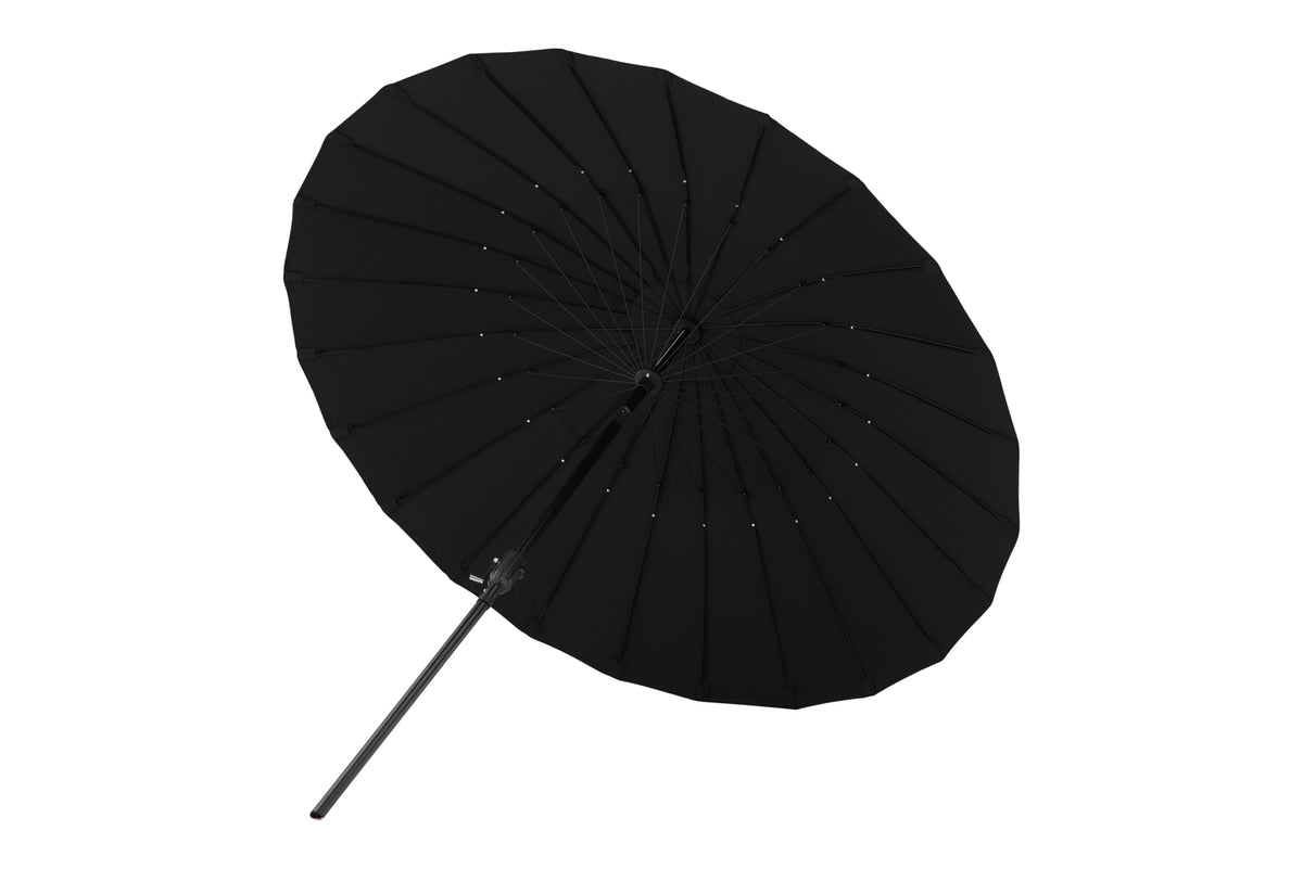 Garden Parasol Palma – Ø270 cm available in White, Black, Gray, and Blue