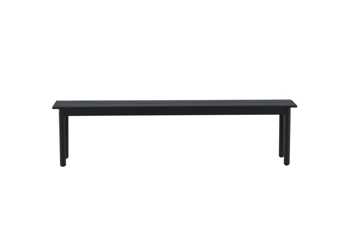 Garden Bench Egypt - made of sturdy black aluminum