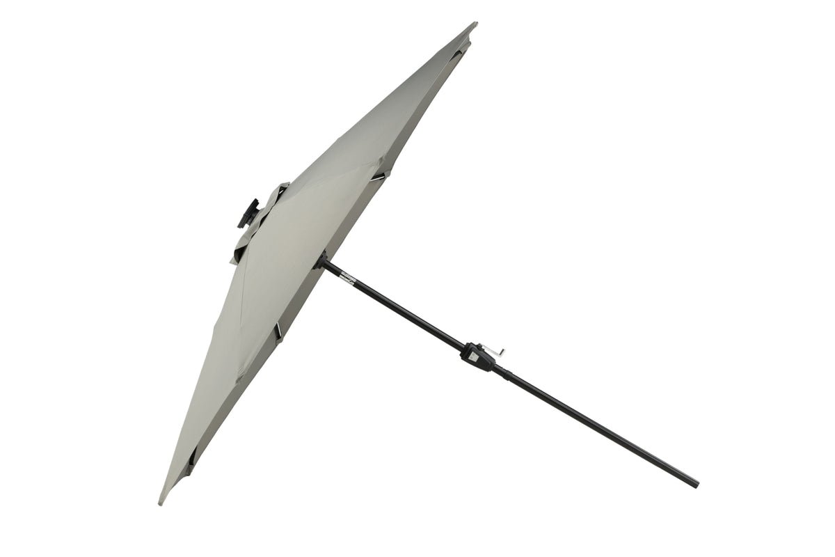 Parasol Lightning – Ø270 cm available in Black or Gray