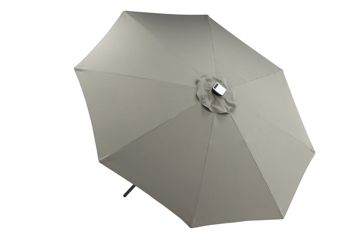 Parasol Lightning – Ø270 cm available in Black or Gray