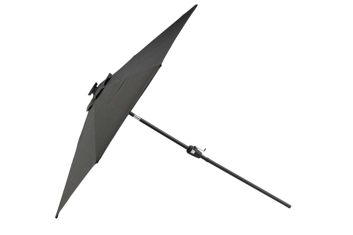 Parasol Lightning – Ø270 cm available in Black or Gray