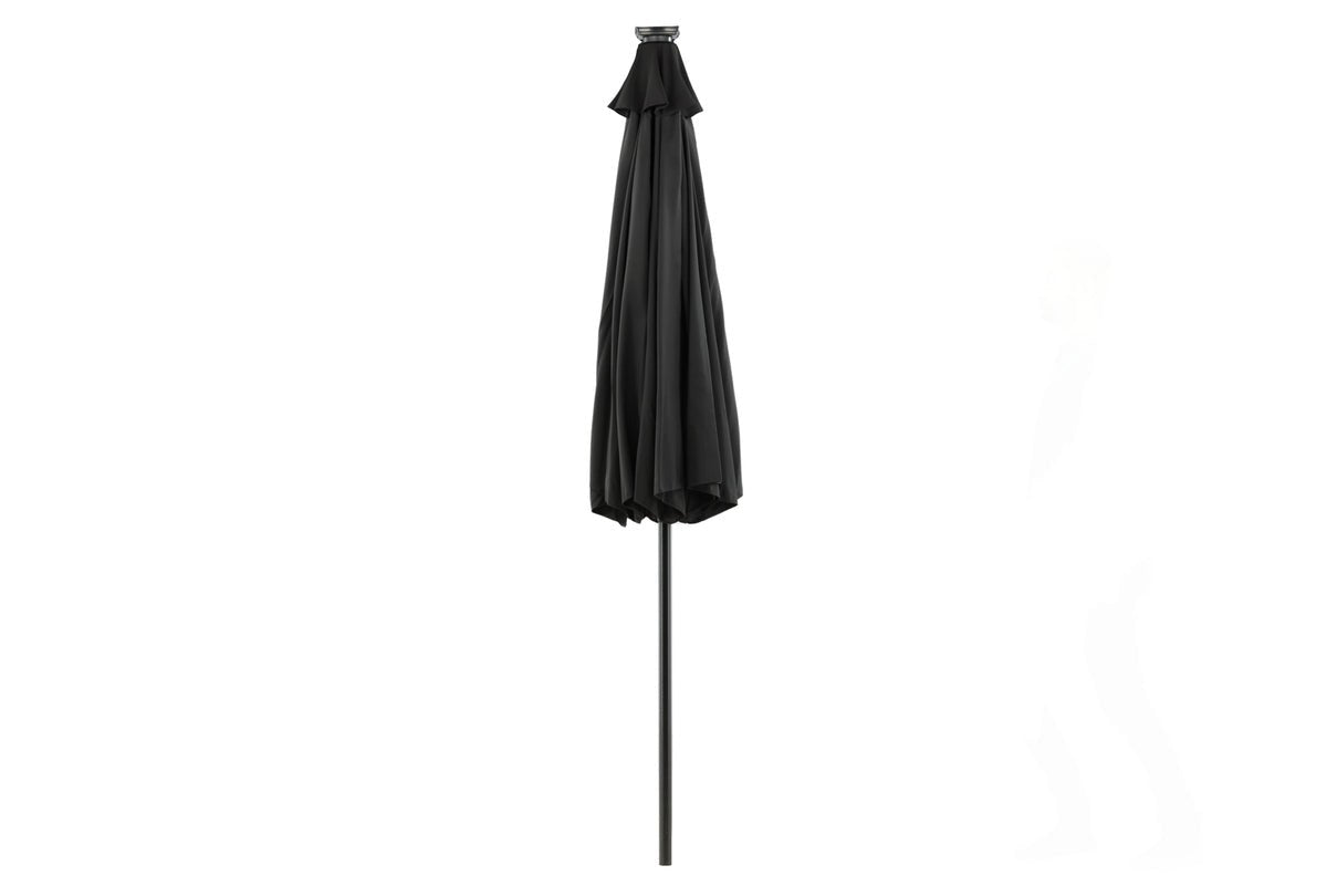 Parasol Lightning – Ø270 cm available in Black or Gray