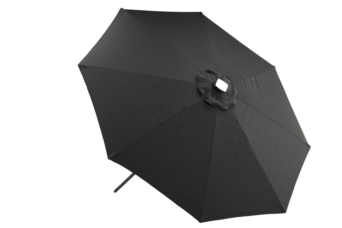 Parasol Lightning – Ø270 cm available in Black or Gray