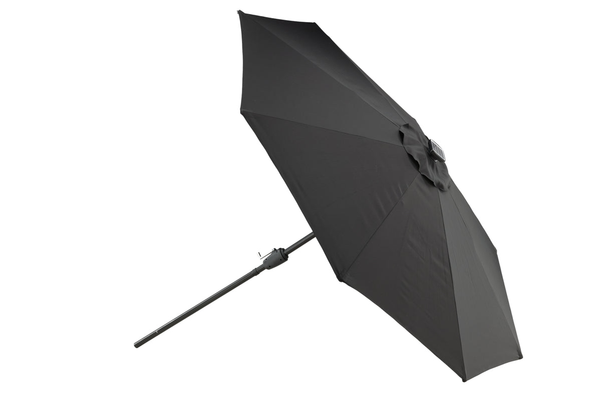 Parasol Lightning – Ø270 cm available in Black or Gray