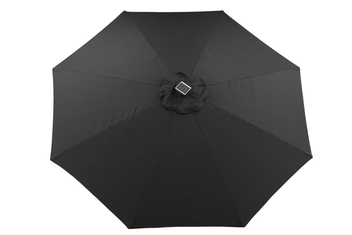 Parasol Lightning – Ø270 cm available in Black or Gray