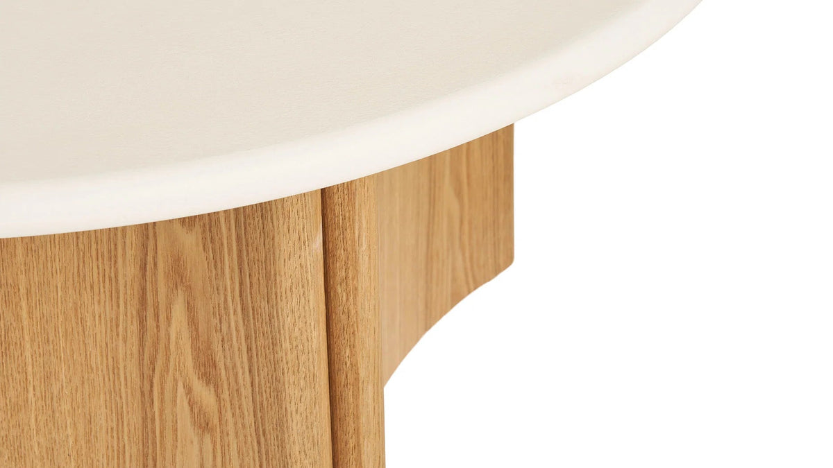 Coffee table Mirabell - in ash wood look