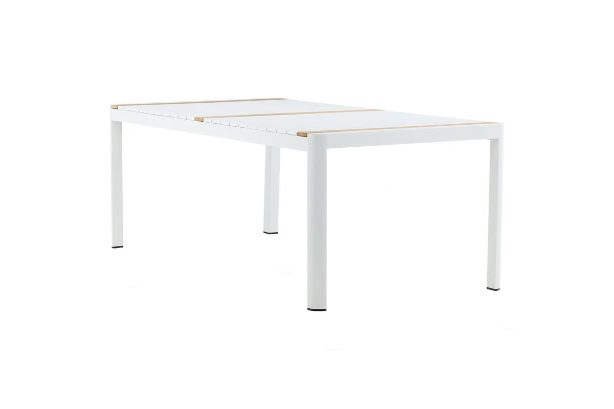 Garden Table Nuru - Teak Wood and Aluminum for Stability and Durability