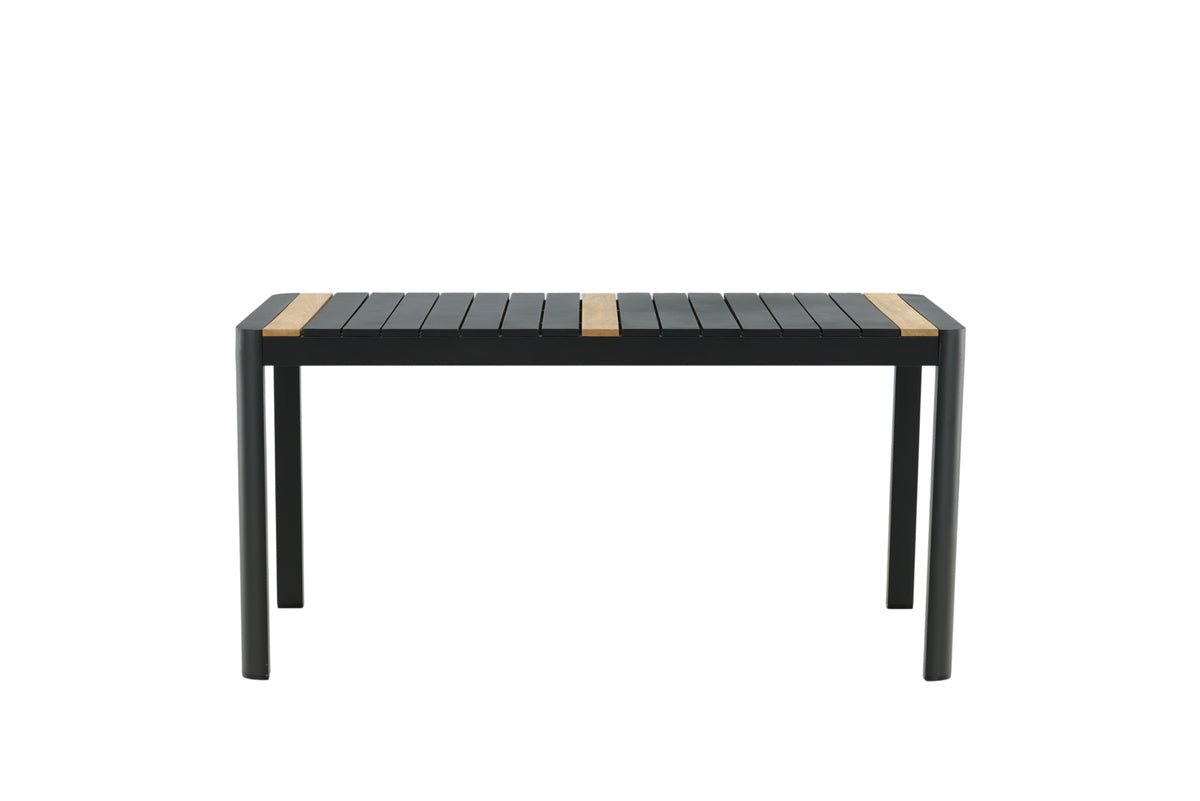 Garden Table Nuru - Teak Wood and Aluminum for Stability and Durability
