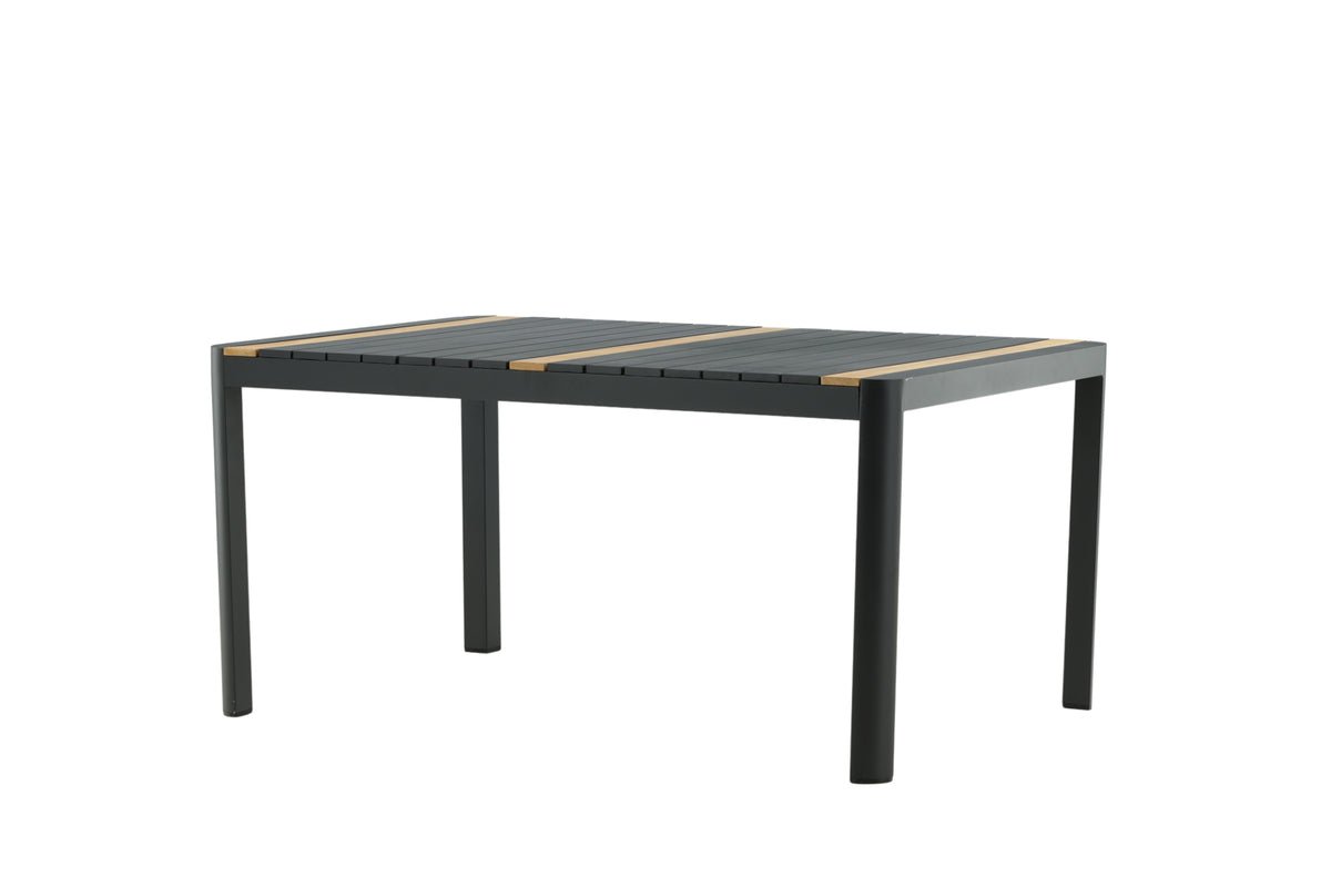 Garden Table Nuru - Teak Wood and Aluminum for Stability and Durability