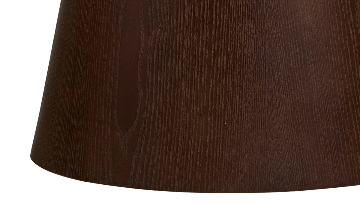 Side table Oliviera - with a glass tabletop