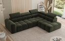 Designer Ecksofa Mia Maxi in Chenille