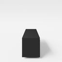 Minecraft lowboard BlockBase – with doors, console compartment & LED element