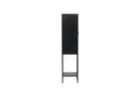Showcase Tero - in Black with Glass Front
