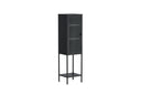 Showcase Tero - in Black with Glass Front