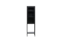 Showcase Tero - in Black with Glass Front