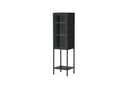 Showcase Tero - in Black with Glass Front