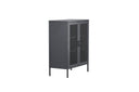 Chest of drawers Linje – In Gray with two doors