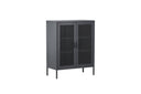 Chest of drawers Linje – In Gray with two doors