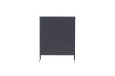 Chest of drawers Linje – In Gray with two doors