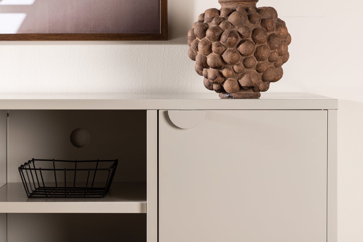 Designer TV-Lowboard Aureon – Modernes Design in Beige oder Schwarz