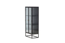 Showcase Leonie - in Black with Wavy Glass Effect