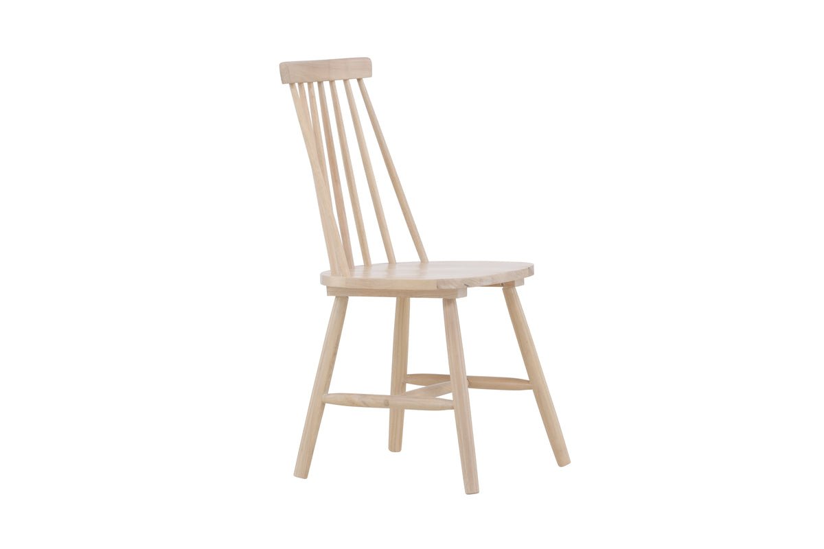 Set of 2 - Lünemann Chair, modern wooden chair in 5 colors
