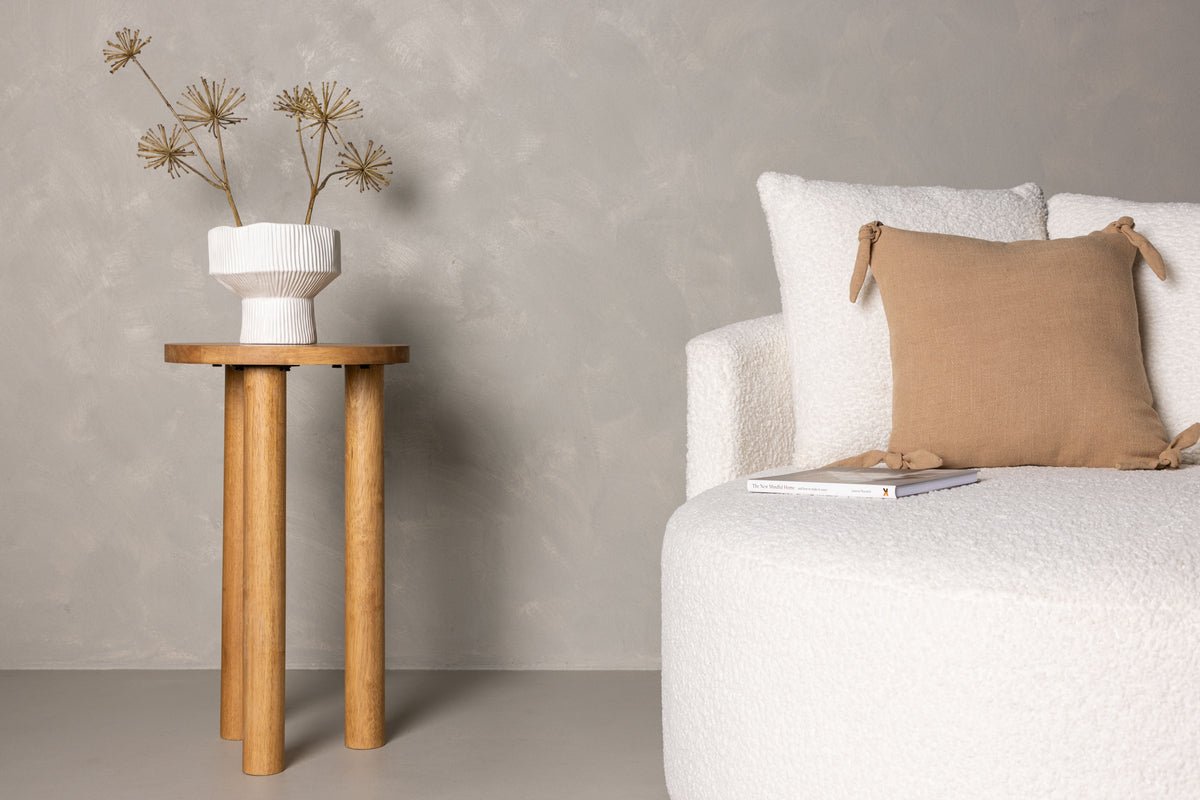 Coffee table/side table Tommy - made of rubberwood