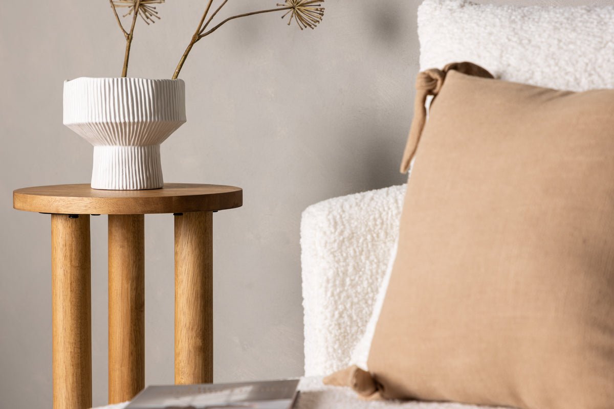 Coffee table/side table Tommy - made of rubberwood