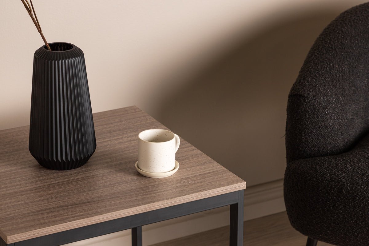 Side table Cedric – in Dark Brown