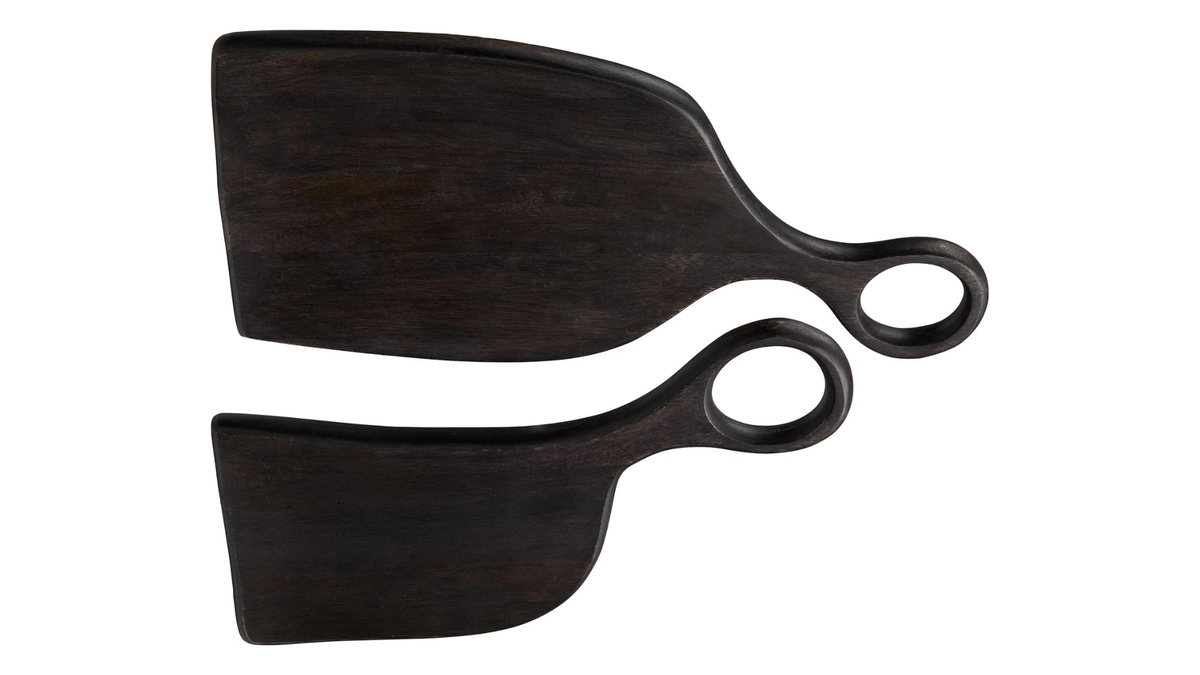 Set of 2 Luvre cutting boards - made of acacia wood