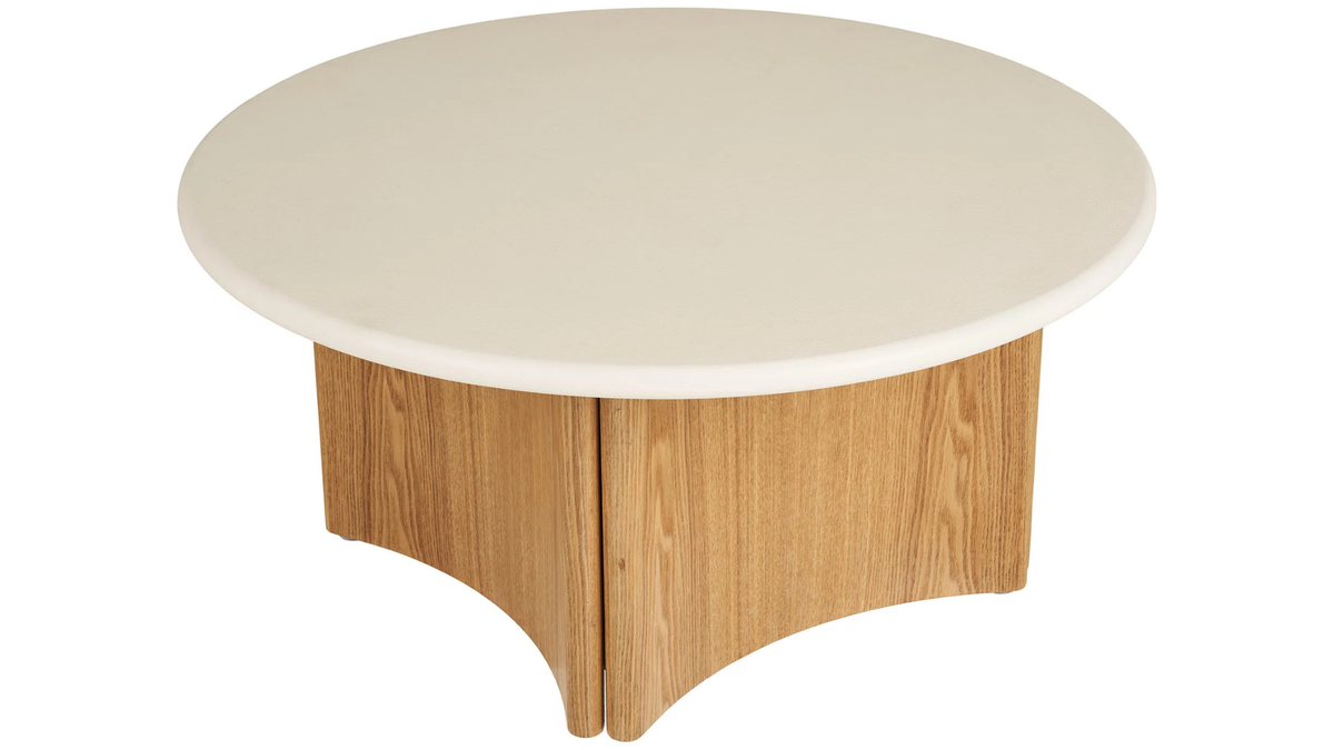 Coffee table Mirabell - in ash wood look