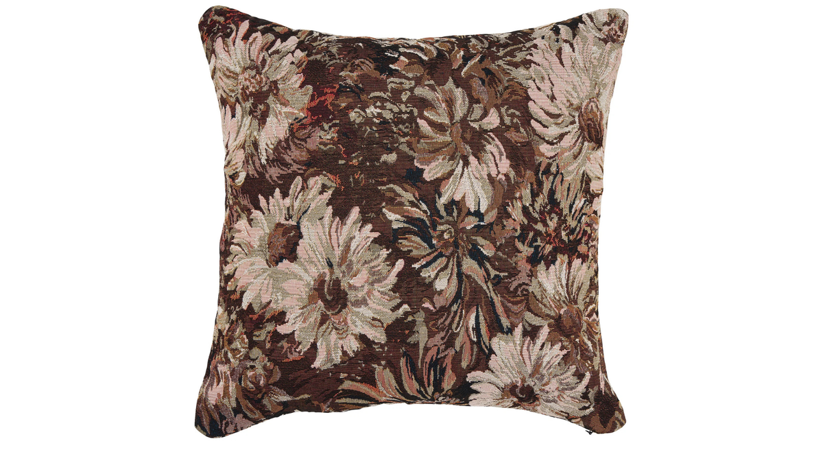 Decorative cushion Nadja - with a warm color palette
