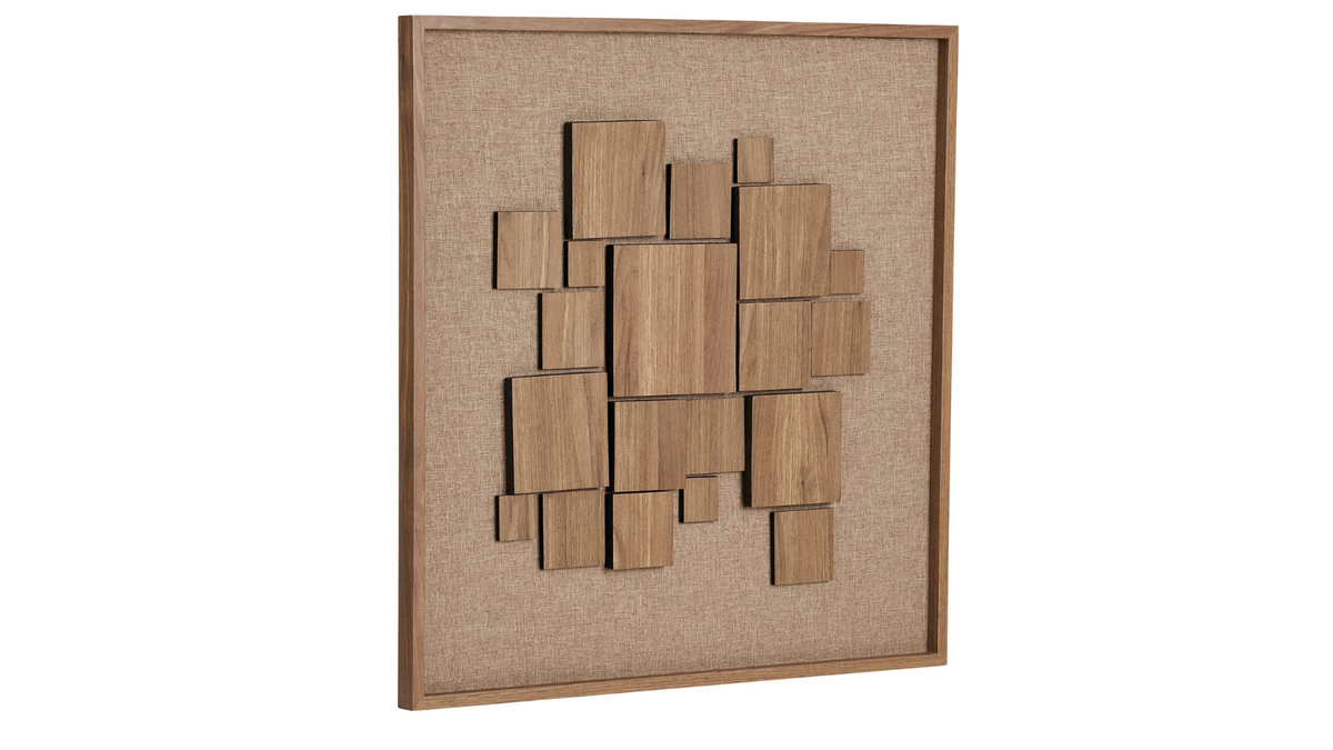Wall decoration Ruby - in square shape