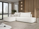 Designer Ecksofa Babu Bouclé mit Schlaf- und Klappfunktion