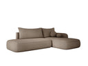 Designer Ecksofa Babu Bouclé mit Schlaf- und Klappfunktion