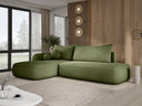 Designer Ecksofa Babu Bouclé mit Schlaf- und Klappfunktion