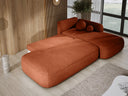 Designer Ecksofa Babu Bouclé mit Schlaf- und Klappfunktion