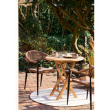 2er Set - Gartenstuhl Canaria aus Aluminium/Rattan