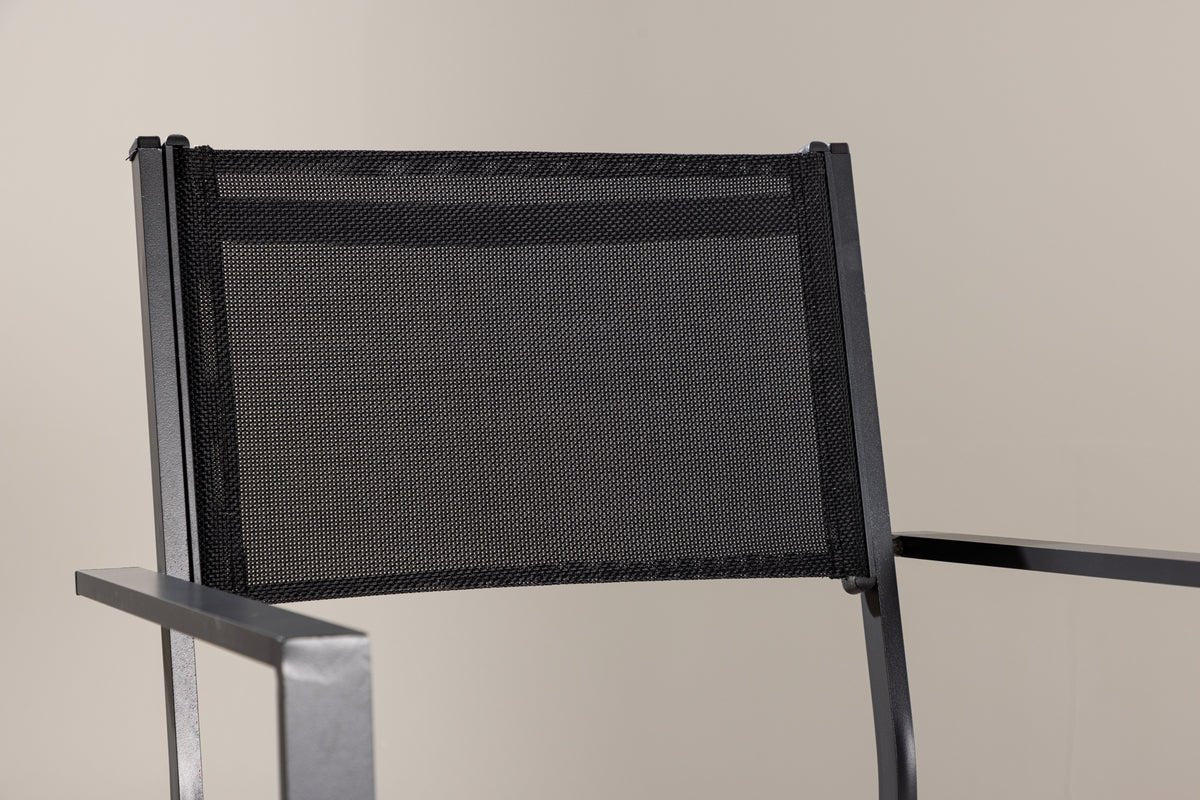 2er Set - Gartenstuhl Karibik aus Aluminium/Textilene