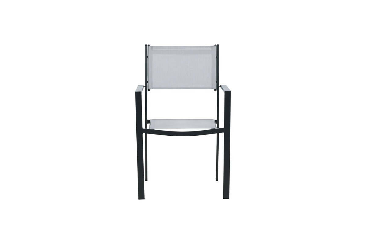 2er Set - Gartenstuhl Karibik aus Aluminium/Textilene