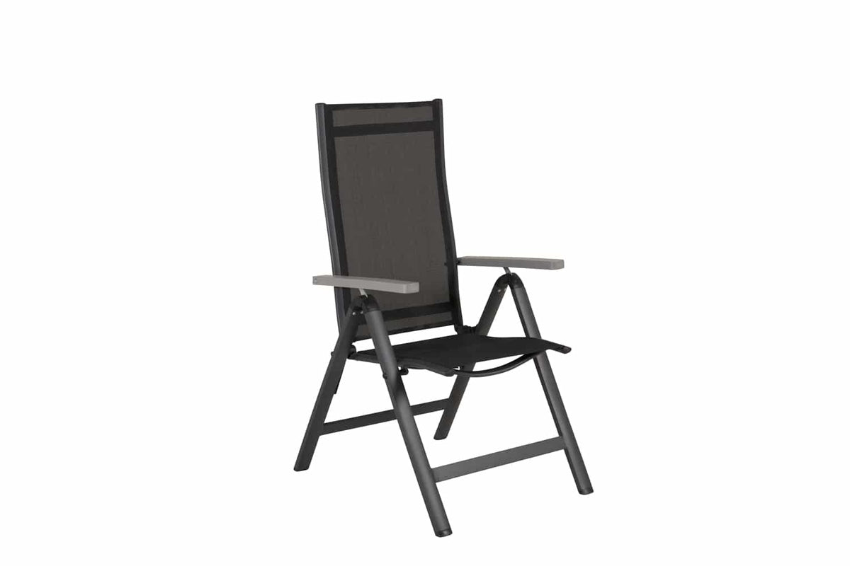 2er Set - Gartenstuhl Montenegro aus Textilene/Aluminium