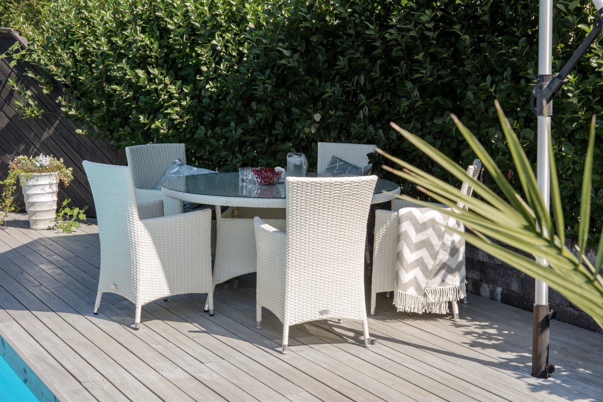 2er Set - Gartenstuhl Oasis aus Rattan