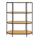 Designer Regal Quarto Metallgestell