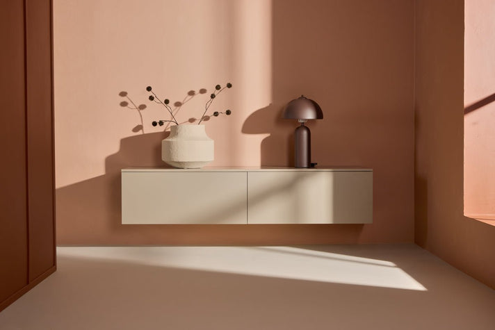 TV lowboard Valerio – Minimalist elegance in Beige